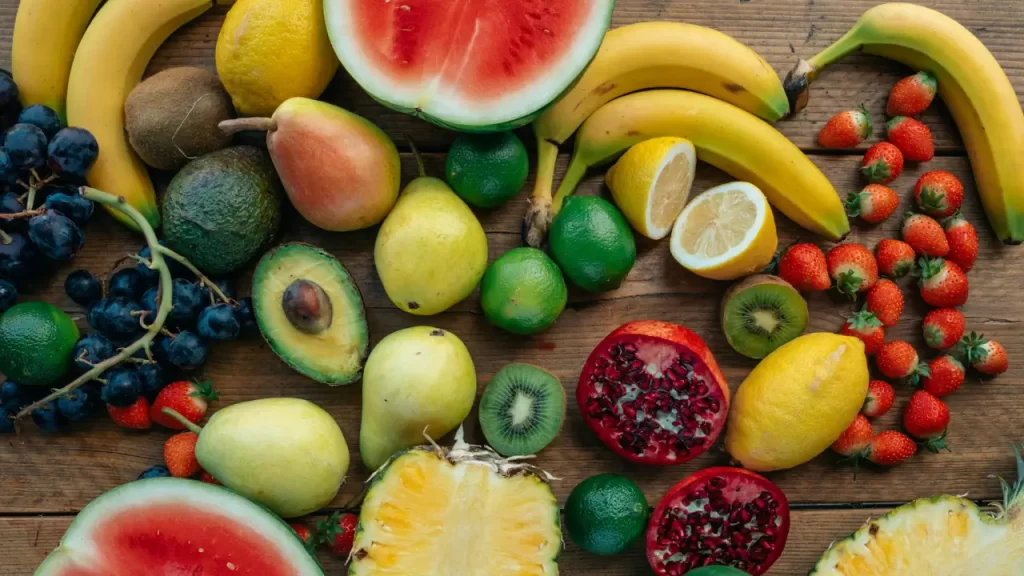 frutas da estação